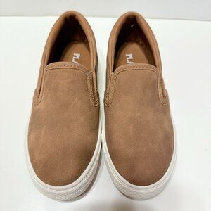 The Children's Place Boys Slip On Sneakers Tan Size 1y